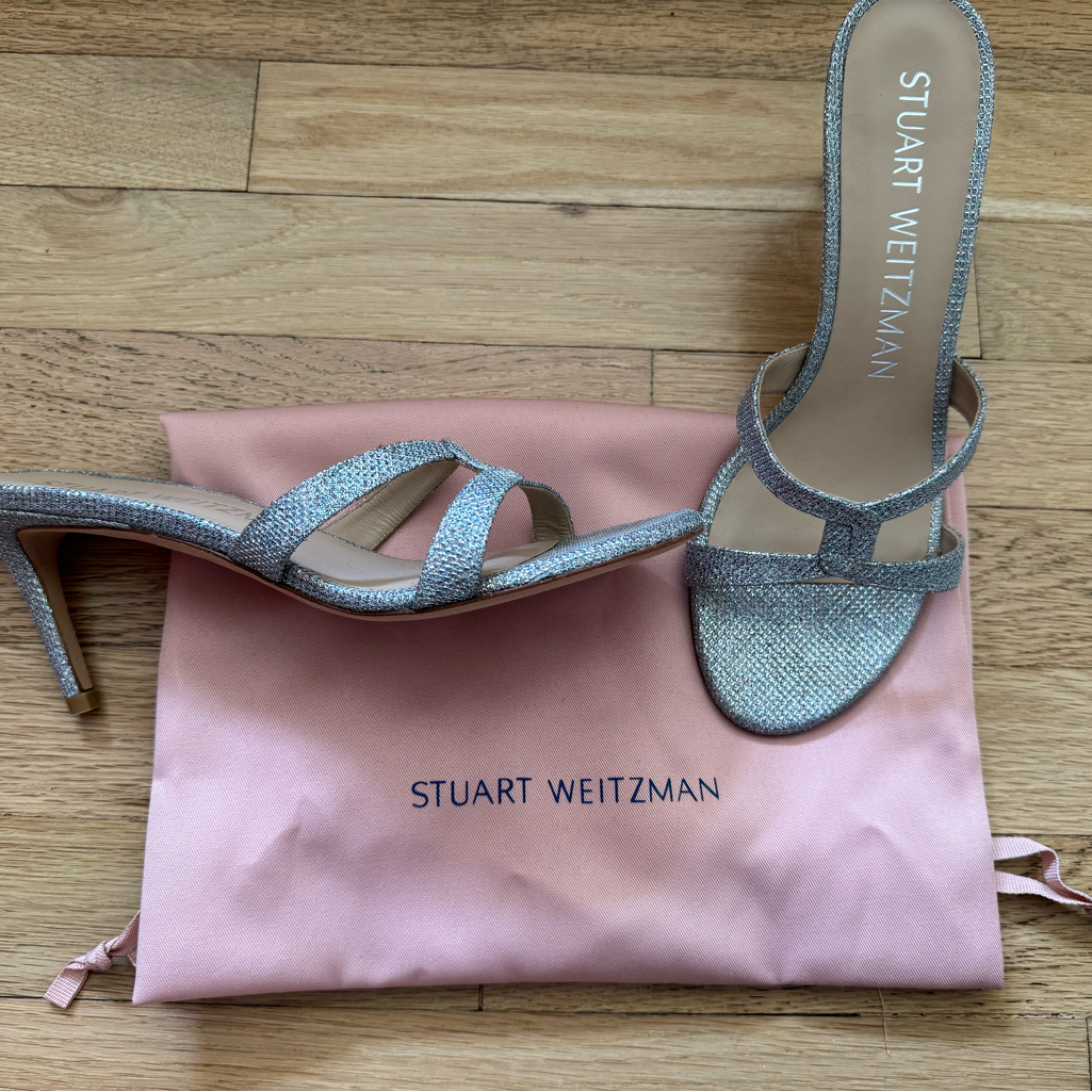 Never Worn! Perfect Soire Stuart Weitzman Sandals Size 7